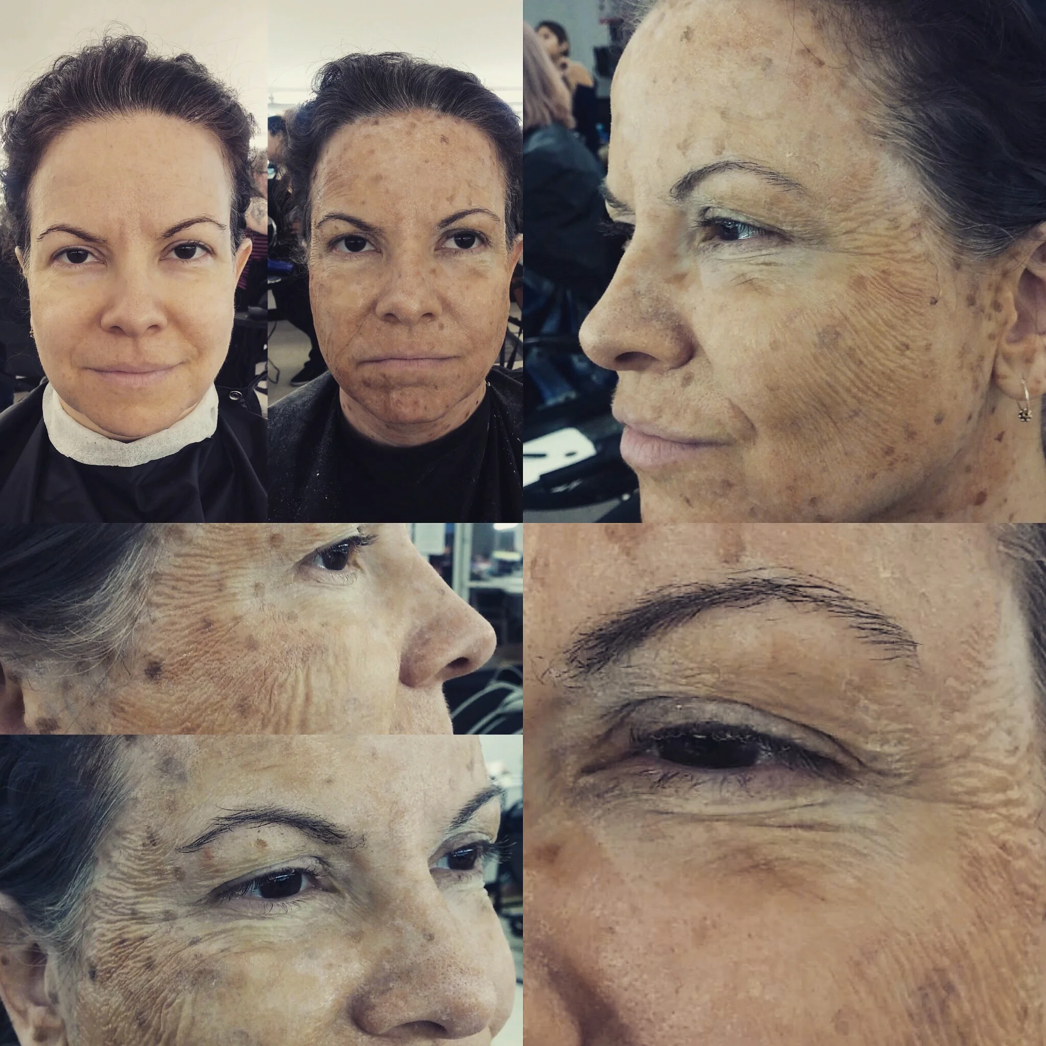 old age stipple