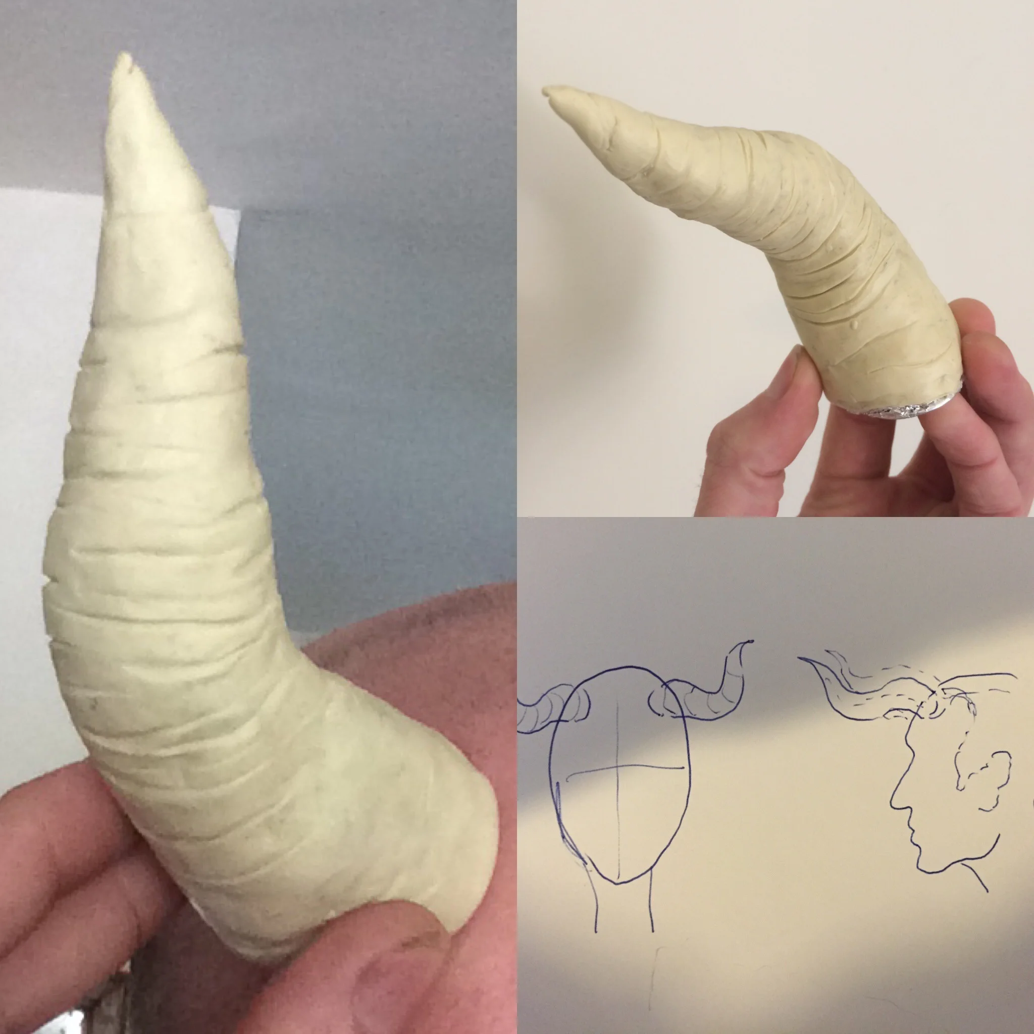 horns sculpt